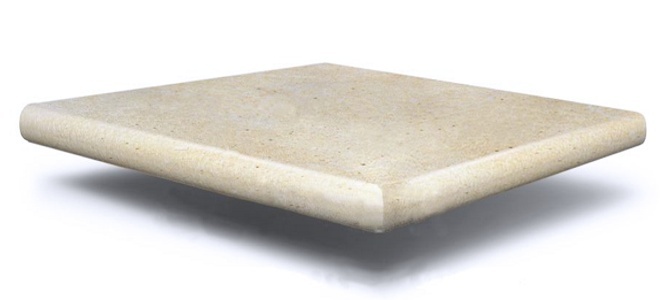 Угловая ступень Кристальный песок 043, Interbau